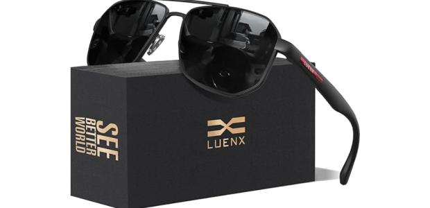 LUENX Aviator Sunglasses